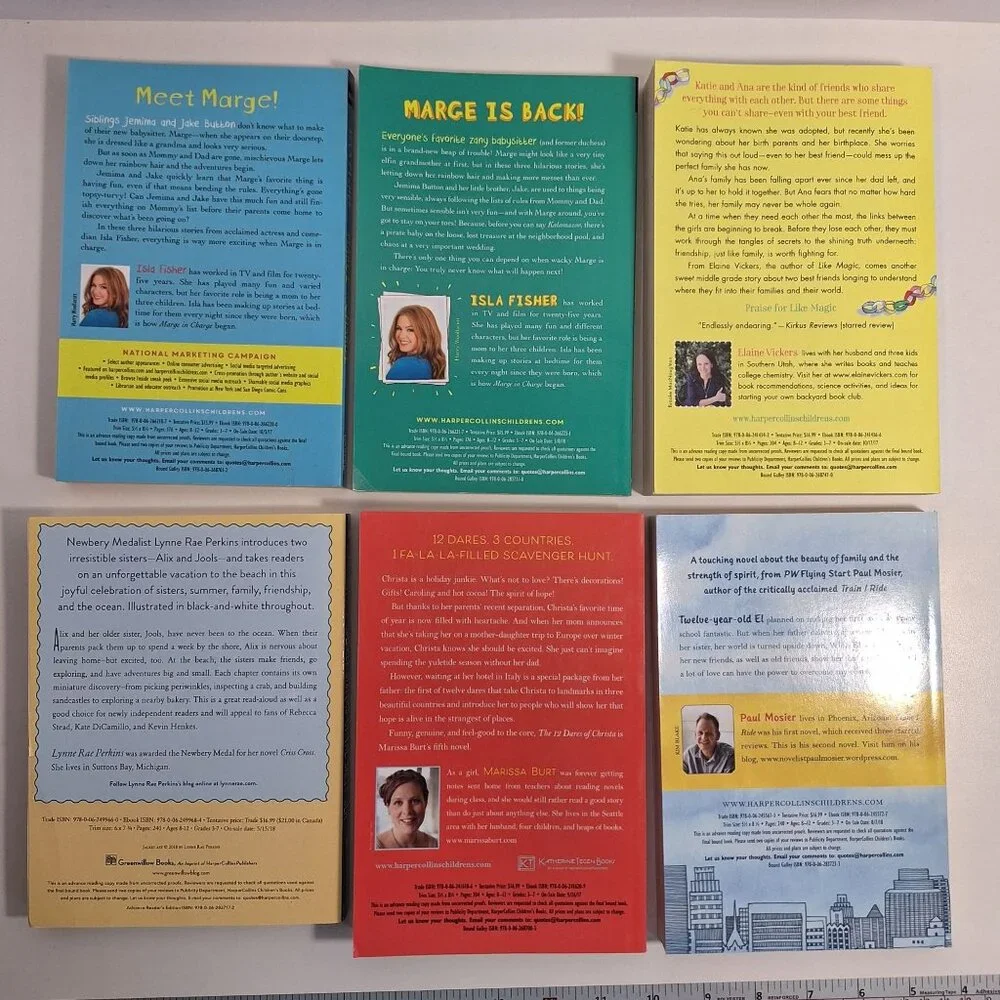Advance Reader Copy Grades 5+ Uncorrected Proof 11 Book Lot - Picture 3 of 13